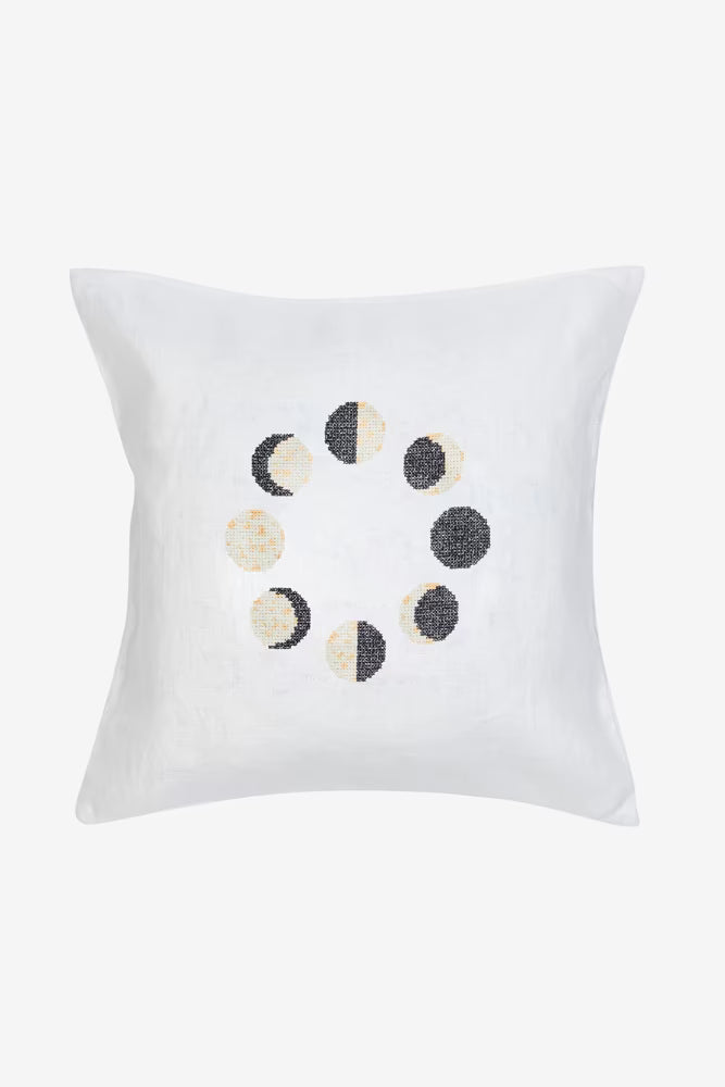 Celestial Moon Phases Cross Stitch Pattern Digital Download Boho Night Sky Embroidery Instant DIY Craft File Minimalist Decor