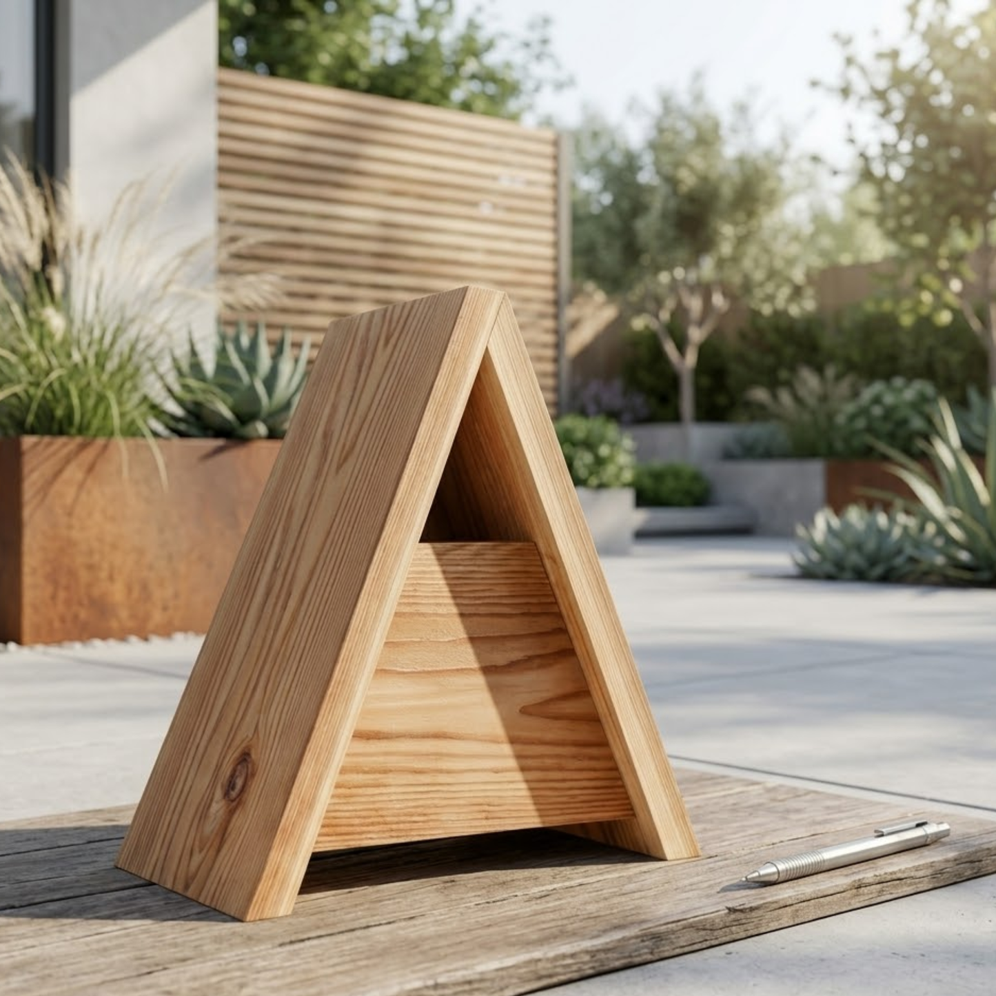 DIY Modern A-Frame Birdhouse Woodworking Plans – Instant Digital Download