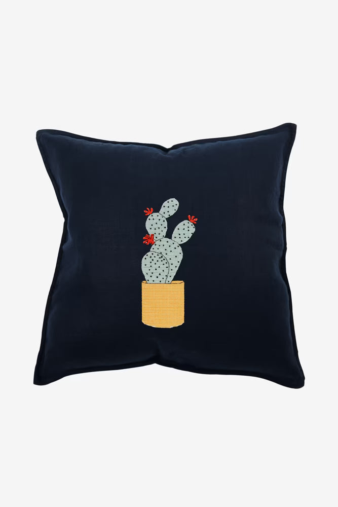 Blooming Cactus Cross Stitch Pattern Digital Download Desert Plant Embroidery Instant DIY Craft Boho Botanical Decor File