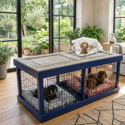 DIY Antique Door Dog Kennel Cover Plans – Instant Digital Download