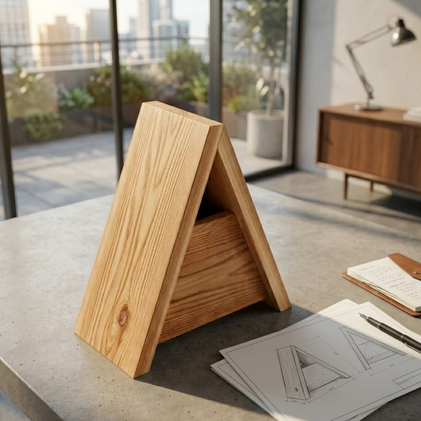 DIY Modern A-Frame Birdhouse Woodworking Plans – Instant Digital Download