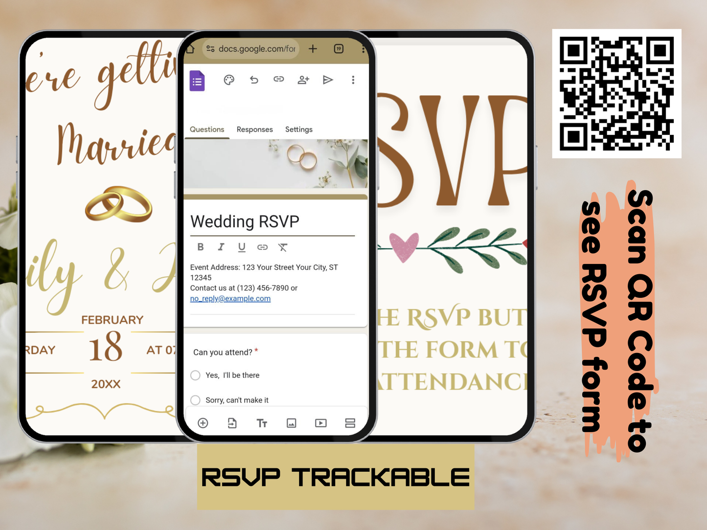 Big Day Countdown Invitation