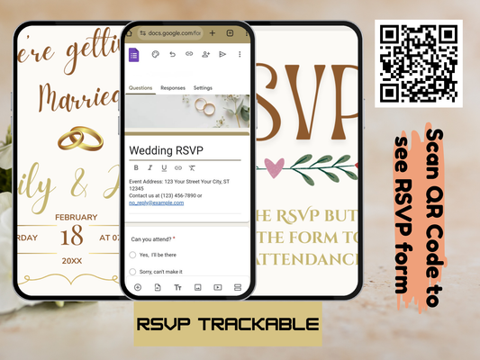 Big Day Countdown Invitation
