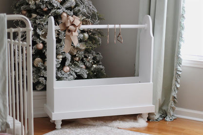 Customizable Handcrafted Wooden Dress-Up Boutique Trunk