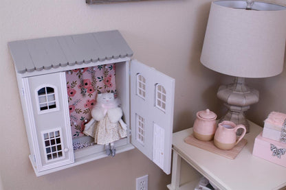 Handcrafted Dollhouse-Style Wall-Mounted Jewelry Organizer