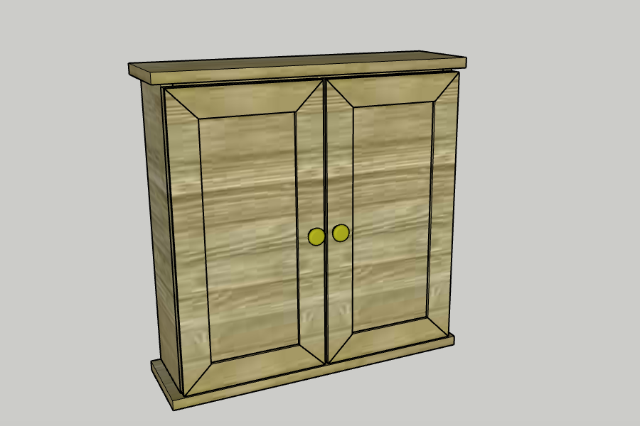 Handcrafted Wooden Dartboard Cabinet – Premium Wall-Mounted Game Storage