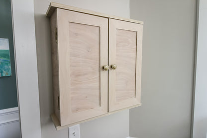 Handcrafted Wooden Dartboard Cabinet – Premium Wall-Mounted Game Storage