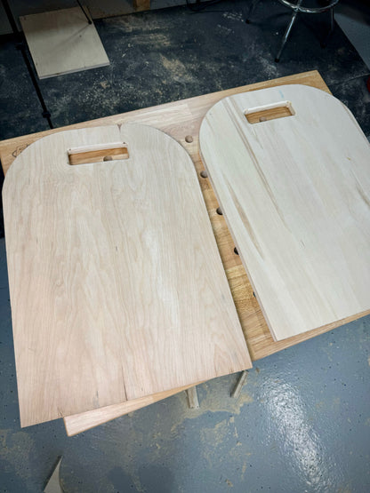 Handcrafted Unfinished Wooden Arch Blanks – DIY Sign & Serving Tray Boards