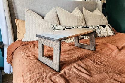 Handcrafted Wooden Laptop Bed Tray – Ergonomic Portable Workstation