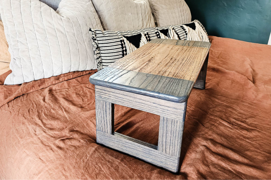 Handcrafted Wooden Laptop Bed Tray – Ergonomic Portable Workstation