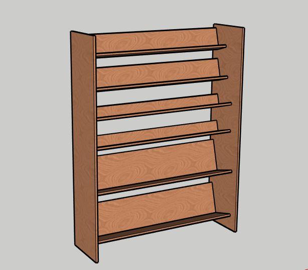 Modern Minimalist Wooden Vinyl Record Console & Turntable Stand