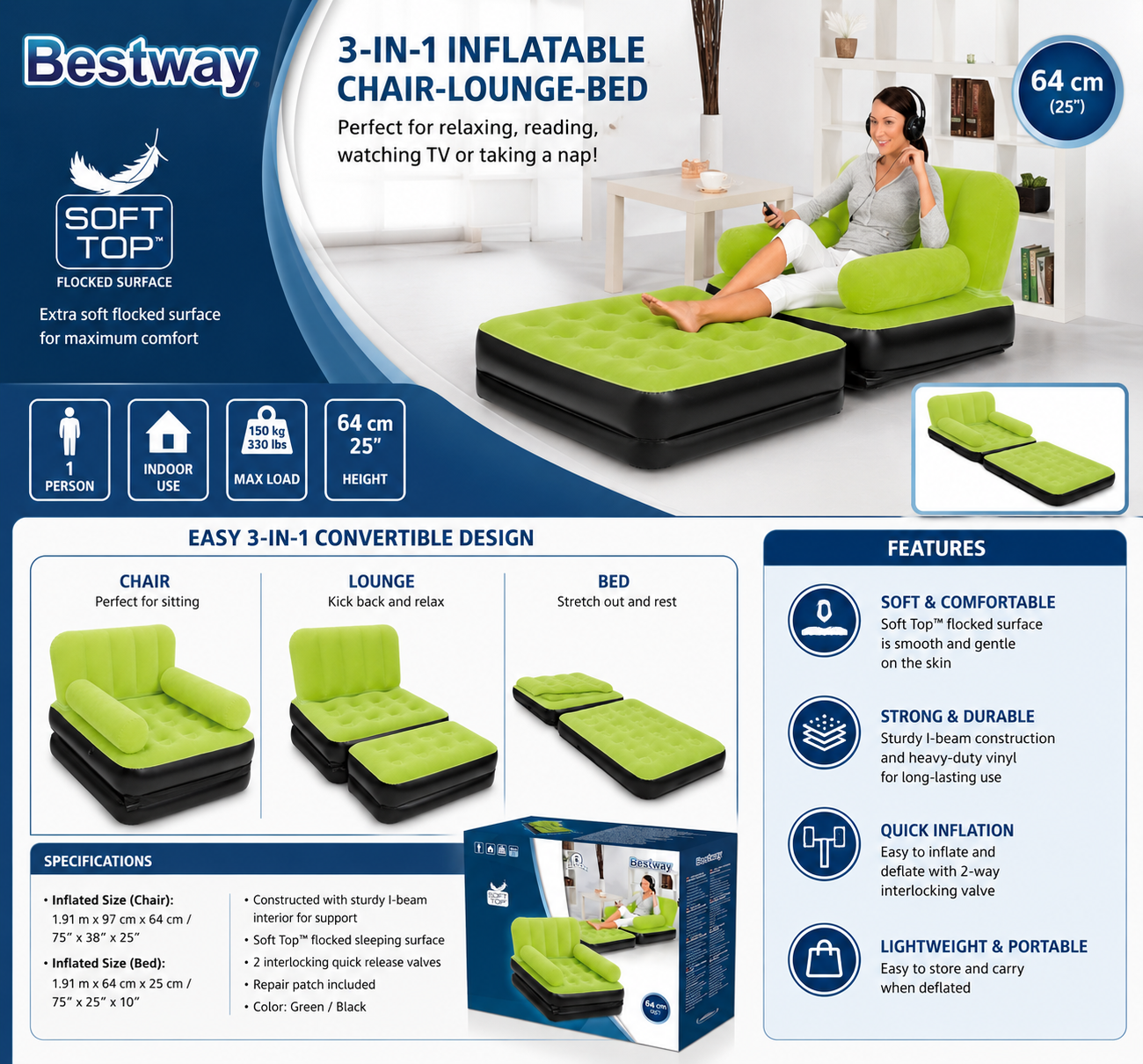 Inflatable Lounge Chair